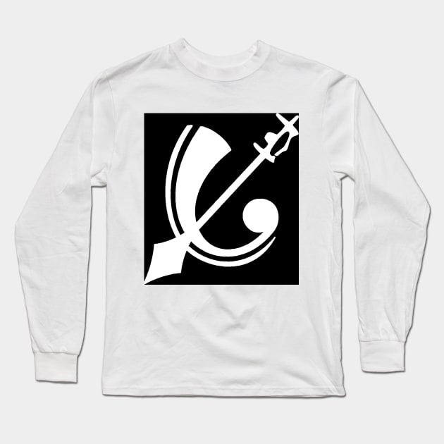 horn and spear Long Sleeve T-Shirt by Gshop